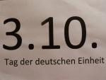 3. Oktober (Tag der deutschen Einheit) -- GESCHLOSSEN